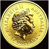 Image 1 : 2003 Gold 1/10oz Australian Lunar Goat CHOICE PROOF