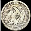 Image 2 : 1873 Arrows Seated Liberty Quarter NICELY CIRCULATED