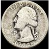 Image 1 : 1932-D Silver Washington Quarter NICELY CIRCULATED