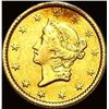 Image 1 : 1853 $1 Gold Dollar Type 1 HIGH GRADE
