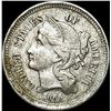 Image 1 : 1866 Nickel Three-Cent Piece CLOSELY UNCIRCULATED