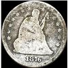 Image 1 : 1876 Seated Liberty Quarter NICELY CIRCULATED