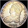Image 1 : 1827 Curl Base 2 Capped Bust Half NEAR UNC