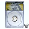 Image 1 : 1946-S/S Roosev. Dime ANACS MS65 FSB DDR-004 RPM-009