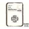 Image 1 : 1943-S Wheat Cent NGC MS66