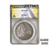Image 1 : 1878-CC Morgan Silver Dollar ANACS EF40