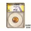 Image 1 : 1933-D Wheat Cent ANACS MS65 RB