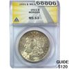 Image 1 : 1921 Morgan Silver Dollar ANACS MS63