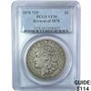 Image 1 : 1878 Rev. 79 7TF Morgan Silver Dollar PCGS VF30