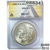 Image 1 : 1884-O Morgan Silver Dollar ANACS MS64