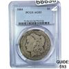 Image 1 : 1884 Morgan Silver Dollar PCGS AG03