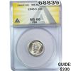 Image 1 : 1945-S Mercury Silver Dime ANACS MS66 FSB