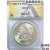 Image 1 : 1884-O Morgan Silver Dollar ANACS MS63