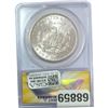 Image 2 : 1884-O Morgan Silver Dollar ANACS MS63