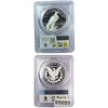 Image 2 : [2 Coins] 2023-S Silver Morgan and Peace Dollar PCGS PR70 DCAM