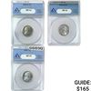 Image 1 : [3 Coins]1943 Wheat Cent ANACS MS64