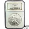 Image 1 : 2000 Silver Eagle NGC MS68