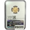 Image 2 : 2009 $5 1/10oz Gold Half Eagle NGC MS70