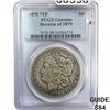 Image 1 : 1878 Rev 1879 7TF Morgan Silver Dollar PCGS Genuine