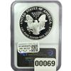 Image 2 : 2006-W Silver Eagle NGC PF69 Ultra Cameo