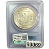 Image 2 : 1921 Morgan Silver Dollar PCGS MS64 Pitted Reverse