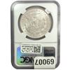 Image 2 : 1887 Morgan Silver Dollar NGC MS65