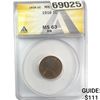 Image 1 : 1916 Wheat Cent ANACS MS63 BN