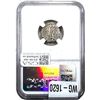 Image 2 : Roman Commodus, AD 177-192 Silver Denarius NGC VF