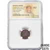 Image 1 : Roman Constantine II, AD 337-340 AE3/4 BI Nummus NGC AU