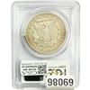 Image 2 : 1878 Rev. 1879 7TF Morgan Silver Dollar PCGS F15