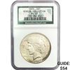Image 1 : 1923 Silver Peace Dollar NGC MS63