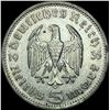 Image 2 : 1935-A Germany Silver 5 Reichsmark CHOICE AU