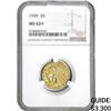 Image 1 : 1909 $5 Gold Half Eagle NGC MS62+