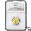 Image 1 : 1927 $2.50 Gold Quarter Eagle NGC MS63