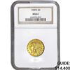 Image 1 : 1909-S $5 Gold Half Eagle NGC MS61