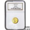 Image 1 : 1928 $2.50 Gold Quarter Eagle NGC MS63