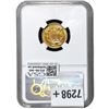 Image 2 : 1882/2 $3 Gold Piece NGC MS62 PL
