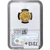 Image 2 : 1882/2 $3 Gold Piece NGC MS62 PL FS-301