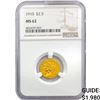 Image 1 : 1910 $2.50 Gold Quarter Eagle NGC MS62