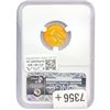Image 2 : 1929 $2.50 Gold Quarter Eagle NGC MS63