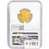 Image 2 : 1909-D $5 Gold Half Eagle NGC MS62