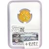 Image 2 : 1908 $5 Gold Half Eagle NGC MS62