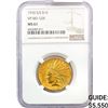 Image 1 : 1910-S/S $10 Gold Eagle NGC MS61