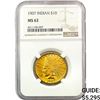 Image 1 : 1907 $10 Gold Eagle NGC MS62