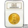 Image 1 : 1922 $20 Gold Double Eagle NGC MS63