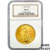 Image 1 : 1928 $20 Gold Double Eagle NGC MS63