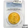 Image 1 : 1907 $20 Gold Double Eagle PCGS MS63