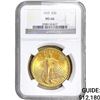 Image 1 : 1925 $20 Gold Double Eagle NGC MS66