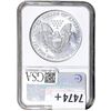 Image 2 : 2008-W Silver Eagle NGC MS70 Reverse of 2007