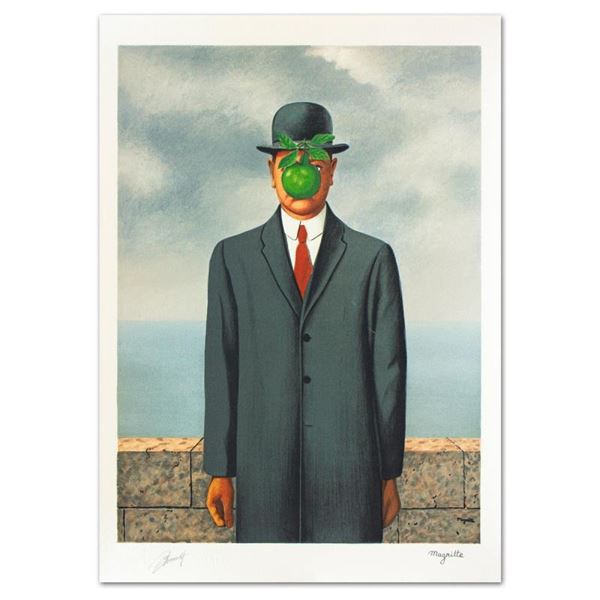 Le Fils De Lhomme by Magritte (1898-1967)